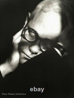 1989 Vintage Elton John Singer Herb Ritts Musique Pour Piano Angleterre Lunettes Photo Art