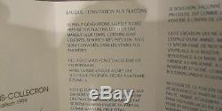 1994 Lalique Ltd Ed Les Muses (mib) 1ère Année Bouteille De Parfum Flacon Avec 2 Fl Oz