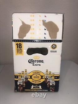2017 Corona Extra Boxe 12 oz Bouteilles Vides Édition Limitée & Boîte (11 Bouteilles)