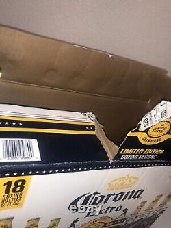 2017 Corona Extra Boxe 12 oz Bouteilles Vides Édition Limitée & Boîte (11 Bouteilles)