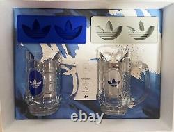 Adidas Édition Limitée RARE Renouvellement Cadeau Spécial Plateau à Glace en Verre Coréen