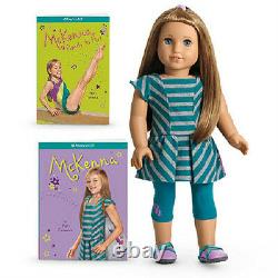 American Girl Of The Year 2012 Mckenna Doll + 2 Livres Navires Aujourd'hui Difficile À Trouver