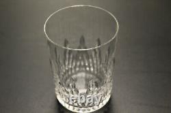 Baccarat Crystal Vintagetiffany Tumblers/bar Glasses Nemours Pattern, Ensemble De 16