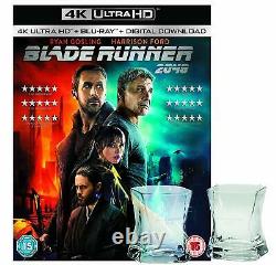 Blade Runner 2049 4k Uhd + Whiskey Glass Limited Edition Uk Exclusive Blu-ray