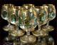 Bohemia Crystal Brandy Glasses 14 Cm, 350 Ml, Versal Izumrud 6 Pc Nouveau