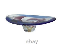 Bol Freestyle en verre Caithness par Sarah Peterson Édition limitée de 250 en 2004
