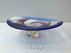 Bol Freestyle en verre Caithness par Sarah Peterson Édition limitée de 250 en 2004