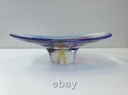 Bol Freestyle en verre Caithness par Sarah Peterson Édition limitée de 250 en 2004