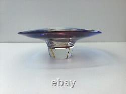 Bol Freestyle en verre Caithness par Sarah Peterson Édition limitée de 250 en 2004