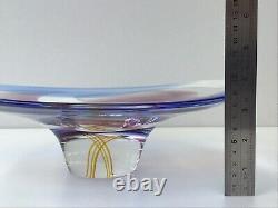 Bol Freestyle en verre Caithness par Sarah Peterson Édition limitée de 250 en 2004