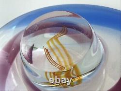 Bol Freestyle en verre Caithness par Sarah Peterson Édition limitée de 250 en 2004