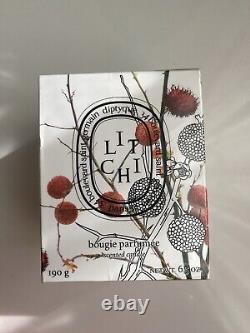 Bougie Diptyque Édition Limitée Litchi (lychee) 190g BNIN & Scellée