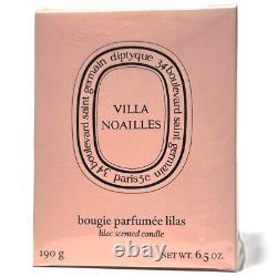 Bougie Diptyque Villa Noailles Lilas (Lilac) 6.5oz / 190g Édition Limitée