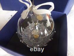 Boule de Noël Swarovski édition limitée 2021 Décoration Boule Bnib Retired & Rare