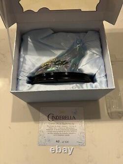 Boutique Disney Cinderella en direct Swarovski Édition Limitée Glass Slipper/Chaussure