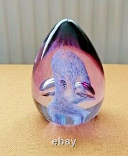 Boxed Rare Edition Limitée Astral Dance Caithness Verre Paperweight
