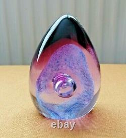Boxed Rare Edition Limitée Astral Dance Caithness Verre Paperweight