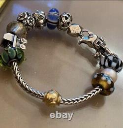 Bracelet en édition limitée pour le 30ème anniversaire de Trollbeads rare