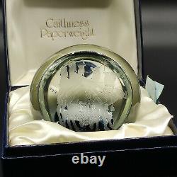 Caithness Christmas Paperweight Journey Of The Wise Men Edition Limitée