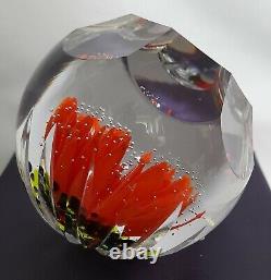 Caithness Glass Paperweight Morning Jewels Edition Limitée 23 De 150