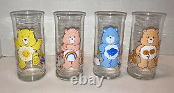 Care Bears Limited Edition Pizza Hut Lunettes 1983 Funshine Cheer Grumpy Ami