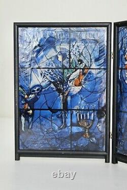 Chagall Vtg MID Century Modern Vitrail Panel Art Institute Chicago