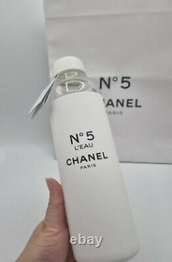 Chanel Factory 5 Collection Edition Limitée Bouteille D'eau En Verre 590ml Nouveau