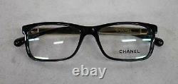 Chanel Ladies Black & Gold Limited Edition Glasses Frames Taille 52-16 135