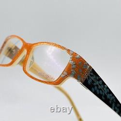 Coco Song Glasses Dames Angulaire Orange Edition Limitée Shelter Storm Col. 5 Nouveau