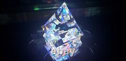 Cristal Dichroïque Verre D'art Optic Uranium Nasa Storm Star Wars Trek Cube Rubik