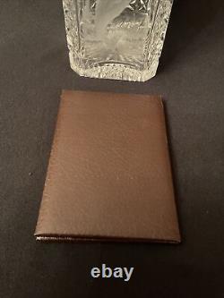 Cristal d'Édimbourg Leaping Salmon Magnum carafe à whisky Édition Limitée 59/100