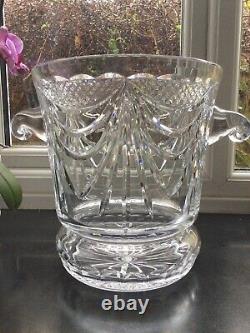 Cristalleries de Lorraine, seau à glace en cristal lourd, édition limitée de 500
