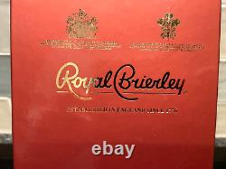 DECANTEUR CARRE EN CRISTAL FINS ROYAL BRIERLEY POUR LE 90E ANNIVERSAIRE DE LA REINE PAR NICK DAVEY