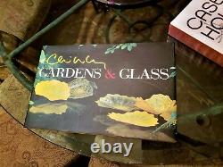 Dale Chihuly Gardens & Glass 2002 1er Ed Hand Signed Ltd Édition Cafee Tableau Hb