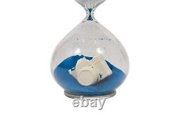 Daniel Arsham Blue Crystal Edition Limitée De 500 Hourglass Art Sculpture Nouveau