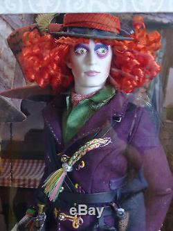 Disney Alice Et Mad Hatter Limited Edition Doll Set Alice Par Looking Glass