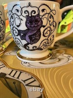 Disney Alice à travers le miroir édition limitée #1348/3000 Service à thé de Chine