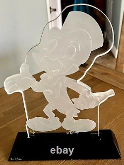 Disney JIMINY CRICKET Édition Limitée 9/1000 Sculpture en Verre Arnold Ruiz Figure