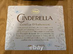 Disney Store Cendrillon Live Action Swarovski Edition Limitée Pantoufle/shoe En Verre