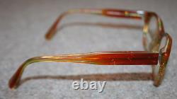 ÉDITION LIMITÉE ALAIN MIKLI Montures de lunettes A03006 Rayées Claires Arc-en-Ciel avec Rouge