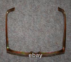 ÉDITION LIMITÉE ALAIN MIKLI Montures de lunettes A03006 Rayées Claires Arc-en-Ciel avec Rouge