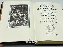 Easton Press Trough The Looking Glass Alice In Wonderland Limited Edition Rare