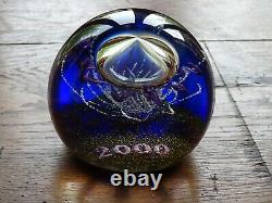 Édition Limitée Volumineuse 222/250 Cauthness Glass Paperweight Millennium Voyager