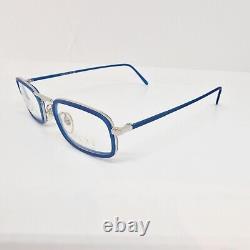 Édition limitée 2137 C. 01 Monture de lunettes bleues Taxi Modi Di Vedere