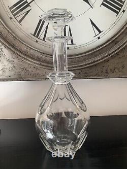 Énorme Carafe/ Décanter Baccarat Harcourt Double Magnum Édition Limitée 43cm