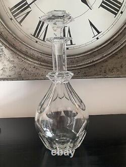 Énorme Carafe/ Décanter Baccarat Harcourt Double Magnum Édition Limitée 43cm