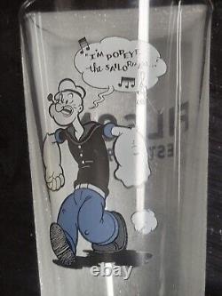 Ensemble de 4 verres à bière CC Filson Popeye Pint Glass édition limitée