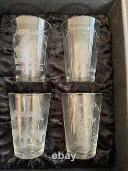 Ensemble de verres à bière Metallica MetClub ÉDITION LIMITÉE, hors production