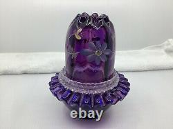 Fenton Historical Collection 1998 Royal Purple 3 Pc Fairy Light HP Le 1610 N4