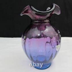 Fenton Mulberry Gse Vase Peint À La Main Ordonnance Spéciale Le 2006 C210